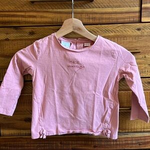Zara Girls Long Sleeve Shirt